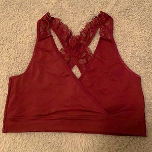 Burgundy Bralette